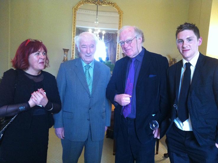 American Ambassadors residence with Séamus Heaney & my mother, Phoenix Park